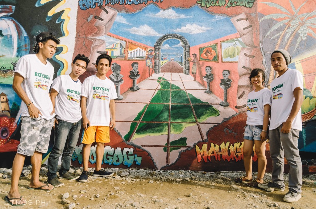 Artwork Title: “Wall of Fame” Team Name: “The Spectrum Artist” Artists: Bryan Caoyonan, Aira Jill Padernilla, Arjohn Secugal, Peter Clyde Yoro, Garvin John Orquina